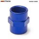 EPMAN -10PCS/LOT Fitting Flare Reducer Female -12 AN to Female -10 Blue Flare Reducers Alloy Fitting 10ANN-12ANN