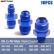 TANSKY 10PCS/LOT 4AN 6NA 8AN 10AN Male to AN4 AN6 AN8 AN10 Male Flare Coupler Union Straight Fuel Hose Adapter Fitting Blue TANSKY 10PCS/LOT 4AN 6NA 8AN 10AN Male to AN4 AN6 AN8 AN10 Male Flare Coupler Union Straight Fuel Hose Adapter Fitting Blue