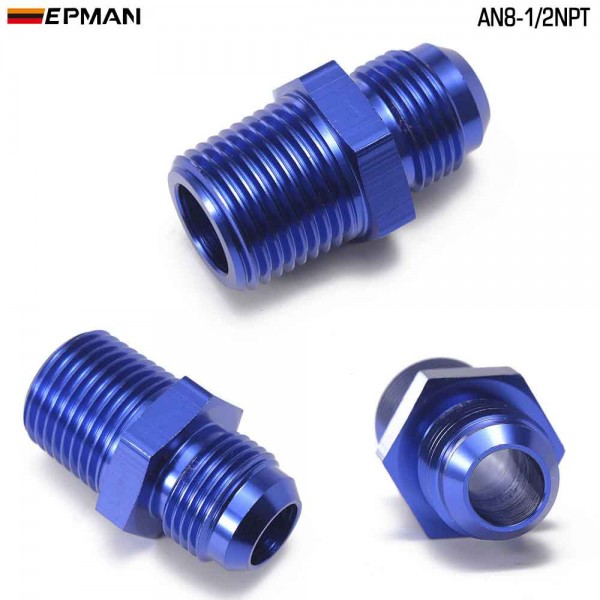 TANSKY 10PCS AN4 AN6 AN8 AN10 Male to Male Union AN to NPT Adapter Fittings Straight Male Oil Cooler Fuel Oil Hose Fitting 1/8"NPT, 1/4"NPT, 1/2"NPT, 3/4"NPT TANSKY 10PCS AN4 AN6 AN8 AN10 Male to Male Union AN to NPT Adapter Fittings Straight Male Oil Cooler Fuel Oil Hose Fitting 1/8"NPT, 1/4"NPT, 1/2"NPT, 3/4"NPT