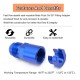 EPMAN Aluminum 6AN Or 8AN Male Flare to 3/8" Or 5/16" SAE Quick Disconnect Female Fitting Adapters Oil Fuel Adapter EPJTAN-K