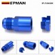 EPMAN Aluminum 6AN Or 8AN Male Flare to 3/8" Or 5/16" SAE Quick Disconnect Female Fitting Adapters Oil Fuel Adapter EPJTAN-K EPMAN Aluminum 6AN Or 8AN Male Flare to 3/8" Or 5/16" SAE Quick Disconnect Female Fitting Adapters Oil Fuel Adapter EPJTAN-K