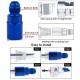 EPMAN Aluminum AN to Female Quick Connect 6AN Or 8AN Male to 3/8" Or 5/16" Quick-Disconnect Female Push-On Fitting Connector Adapter EPJTAN-KDJ EPMAN Aluminum AN to Female Quick Connect 6AN Or 8AN Male to 3/8" Or 5/16" Quick-Disconnect Female Push-On Fitting Connector Adapter EPJTAN-KDJ