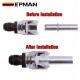 EPMAN Aluminum AN to Female Quick Connect 6AN Or 8AN Male to 3/8" Or 5/16" Quick-Disconnect Female Push-On Fitting Connector Adapter EPJTAN-KDJ EPMAN Aluminum AN to Female Quick Connect 6AN Or 8AN Male to 3/8" Or 5/16" Quick-Disconnect Female Push-On Fitting Connector Adapter EPJTAN-KDJ