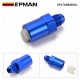 EPMAN Aluminum AN to Female Quick Connect 6AN Or 8AN Male to 3/8" Or 5/16" Quick-Disconnect Female Push-On Fitting Connector Adapter EPJTAN-KDJ