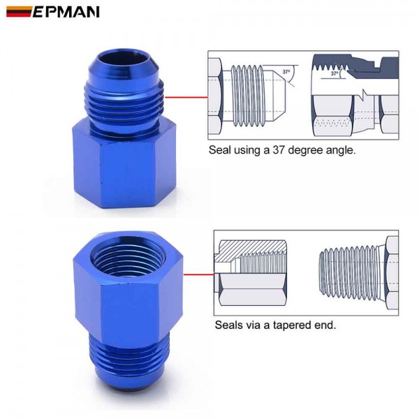 TANSKY 10PCS/LOT Flare Aluminum Blue Fitting Female -1/8NPT -3/8NPT -1/4NPT -1/2NPT to Male -4AN -6AN -8AN -10AN Oil Cooler Fuel Pump Filter Rail Regulator Fitting TANSKY 10PCS/LOT Flare Aluminum Blue Fitting Female -1/8NPT -3/8NPT -1/4NPT -1/2NPT to Male -4AN -6AN -8AN -10AN Oil Cooler Fuel Pump Filter Rail Regulator Fitting