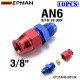AN6 to 3/8 tube