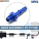 EPMAN 10PCS AN6 AN8 Quick Disconnect EFI Fitting To 5/16" 3/8" Male Quick Connect LS Fitting Adapter EPMAN 10PCS AN6 AN8 Quick Disconnect EFI Fitting To 5/16" 3/8" Male Quick Connect LS Fitting Adapter