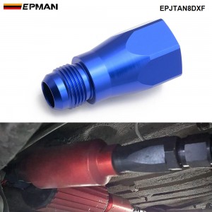 EPMAN 8AN Female To Male Inline Roll Over Check Valve Adapter Fittings Aluminum EPJTAN8DXF