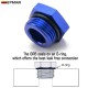 EPMAN 10PCS 6AN 8AN 10AN 12AN Block Off Cap Male Adapter Fitting Plug Aluminium Alloy