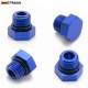 EPMAN 10PCS 6AN 8AN 10AN 12AN Block Off Cap Male Adapter Fitting Plug Aluminium Alloy