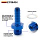 EPMAN 10PCS M10x1.0 M12x1.5 M14x1.5 M18x1.5 To 5/16" 3/8" 1/2" 5/8" 3/4" Metric To Barb Push On Hose Fitting Adapter EPMAN 10PCS M10x1.0 M12x1.5 M14x1.5 M18x1.5 To 5/16" 3/8" 1/2" 5/8" 3/4" Metric To Barb Push On Hose Fitting Adapter