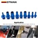 EPMAN 10PCS M10x1.0 M12x1.5 M14x1.5 M18x1.5 To 5/16" 3/8" 1/2" 5/8" 3/4" Metric To Barb Push On Hose Fitting Adapter EPMAN 10PCS M10x1.0 M12x1.5 M14x1.5 M18x1.5 To 5/16" 3/8" 1/2" 5/8" 3/4" Metric To Barb Push On Hose Fitting Adapter