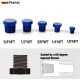 TANSKY 3/4"NPT 1/2"NPT 3/8"NPT 1/4"NPT 1/8"NPT Plug Male Hex Head Fitting Adapter Aluminum 10PCS/LOT Blue TANSKY 3/4"NPT 1/2"NPT 3/8"NPT 1/4"NPT 1/8"NPT Plug Male Hex Head Fitting Adapter Aluminum 10PCS/LOT Blue