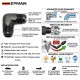 EPMAN 90 Degree AN3 AN4 AN6 AN8 AN10 AN12 Male to Male Flare Union Adapter CNC 6061-T6 Aluminum Fuel Oil Line Fitting for Motorsport TKAASLAN