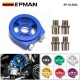 EPMAN Universal Oil Filter Cooler Sandwich Plate Adapter M22*1.5 M20*1.5 M18*1.5 3/4-16 Oil Adapter EP-OL0202 EPMAN Universal Oil Filter Cooler Sandwich Plate Adapter M22*1.5 M20*1.5 M18*1.5 3/4-16 Oil Adapter EP-OL0202
