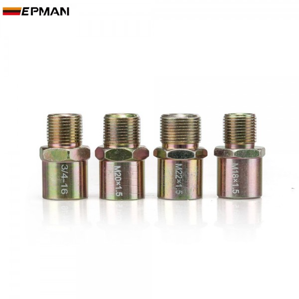 EPMAN Universal Oil Filter Cooler Sandwich Plate Adapter M22*1.5 M20*1.5 M18*1.5 3/4-16 Oil Adapter EP-OL0202