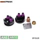 EPMAN AN8 AN10 Black Oil Filter Sender Sandwich Plate Cooler Adapter Kit EP-OL03BK