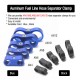 EPMAN 5PCS/Pack Universal AN4 AN6 AN8 AN10 AN12 Billet Oil/Fuel/Water Hose Turbo Separator Divider Clamp EPMAN 5PCS/Pack Universal AN4 AN6 AN8 AN10 AN12 Billet Oil/Fuel/Water Hose Turbo Separator Divider Clamp