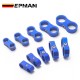 EPMAN 5PCS/Pack Universal AN4 AN6 AN8 AN10 AN12 Billet Oil/Fuel/Water Hose Turbo Separator Divider Clamp EPMAN 5PCS/Pack Universal AN4 AN6 AN8 AN10 AN12 Billet Oil/Fuel/Water Hose Turbo Separator Divider Clamp