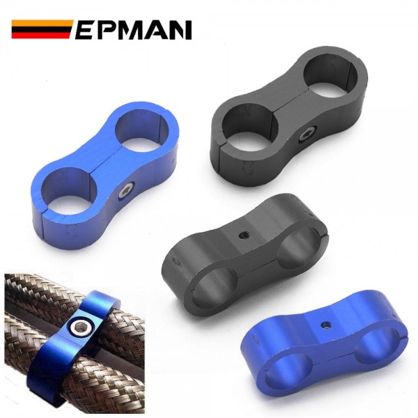 EPMAN 5PCS/Pack Universal AN4 AN6 AN8 AN10 AN12 Billet Oil/Fuel/Water Hose Turbo Separator Divider Clamp