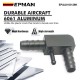 EPMAN For BMW E46 330Ci M54 E39 530i Aluminum Vacuum Hose F-Connector 13327503677 EPAA01G129K EPMAN For BMW E46 330Ci M54 E39 530i Aluminum Vacuum Hose F-Connector 13327503677 EPAA01G129K