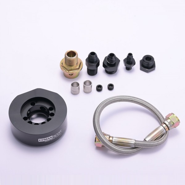 EPMAN VTEC Head Conversion Adapter Kit Rustproof Aluminum Lightweight Oil Filter EPAA01G56K