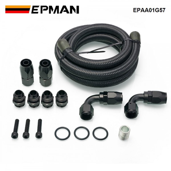 EPMAN Oil Filter Relocation Kit For Mustang GT / 150 GT350 & GT500 For Ford 5.0 / 5.2 Coyote EPAA01G57 EPMAN Oil Filter Relocation Kit For Mustang GT / 150 GT350 & GT500 For Ford 5.0 / 5.2 Coyote EPAA01G57