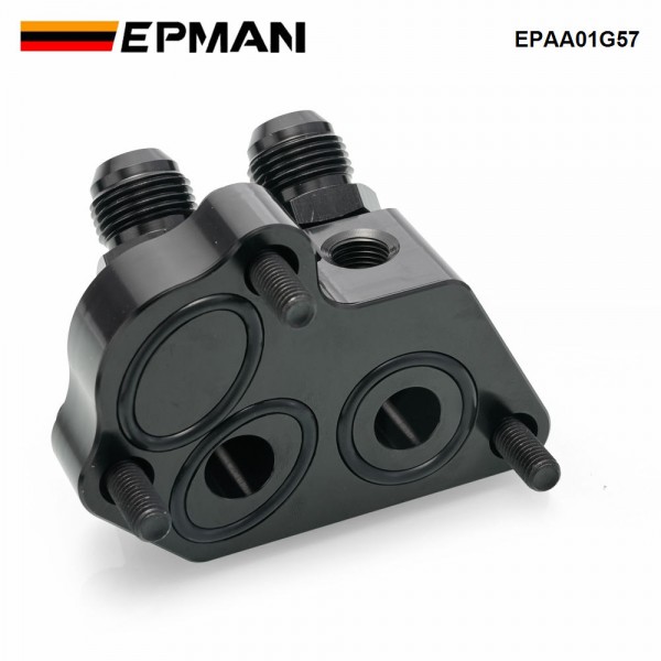 EPMAN Oil Filter Relocation Kit For Mustang GT / 150 GT350 & GT500 For Ford 5.0 / 5.2 Coyote EPAA01G57 EPMAN Oil Filter Relocation Kit For Mustang GT / 150 GT350 & GT500 For Ford 5.0 / 5.2 Coyote EPAA01G57