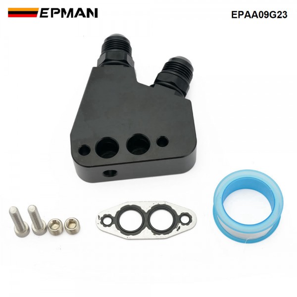 EPMAN Engine Oil Cooler Adapter Kit Suitable for GM LS LS1 LS2 LS3 LS6 LS7 LS9 2005-2019 Corvette EPAA09G23 EPMAN Engine Oil Cooler Adapter Kit Suitable for GM LS LS1 LS2 LS3 LS6 LS7 LS9 2005-2019 Corvette EPAA09G23