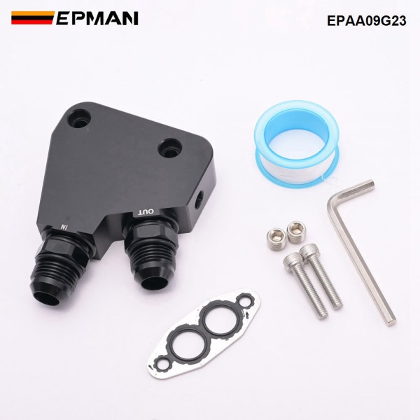 EPMAN Engine Oil Cooler Adapter Kit Suitable for GM LS LS1 LS2 LS3 LS6 LS7 LS9 2005-2019 Corvette EPAA09G23 EPMAN Engine Oil Cooler Adapter Kit Suitable for GM LS LS1 LS2 LS3 LS6 LS7 LS9 2005-2019 Corvette EPAA09G23