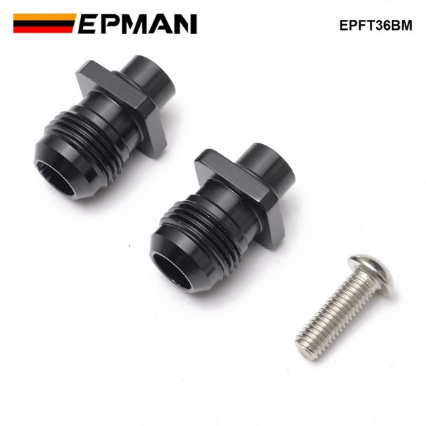 EPMAN Aluminum AN10 Air Oil Cooler Adapter Fitting Kit For BMW E36 Euro, E82, E90 E92 E93 135/335, E46 M3 EPFT36BM