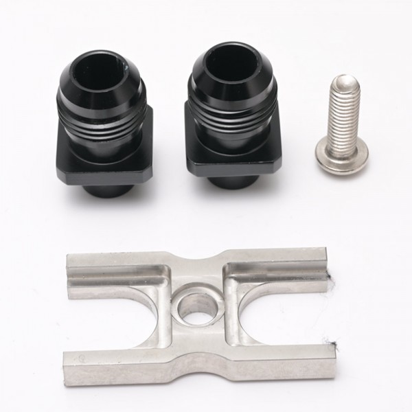 EPMAN Aluminum AN10 Air Oil Cooler Adapter Fitting Kit For BMW E36 Euro, E82, E90 E92 E93 135/335, E46 M3 EPFT36BM