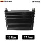 TANSKY 13 Row 32mm Alloy Race Drift Black Oil Cooler 17 Row Transmission Oil Cooler AN10 Fitting TK-OCH000