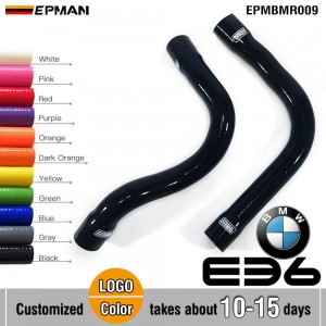 EPMAN 2PCS Silicone Intercoole Turbo Radiator Intake Hose For BMW E36 318/318TI/318IS 92-98 EPMBMR009 (Pre-Order ONLY)