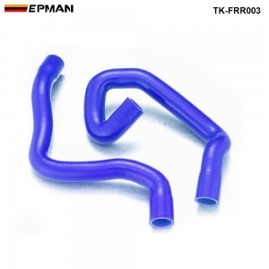 TANSKY-Silicone Intercooler Turbo Radiator Heaster Hose kit For Ford Focus Duratec 1.8/2.0 04 - 08+(2pcs) TK-FRR003