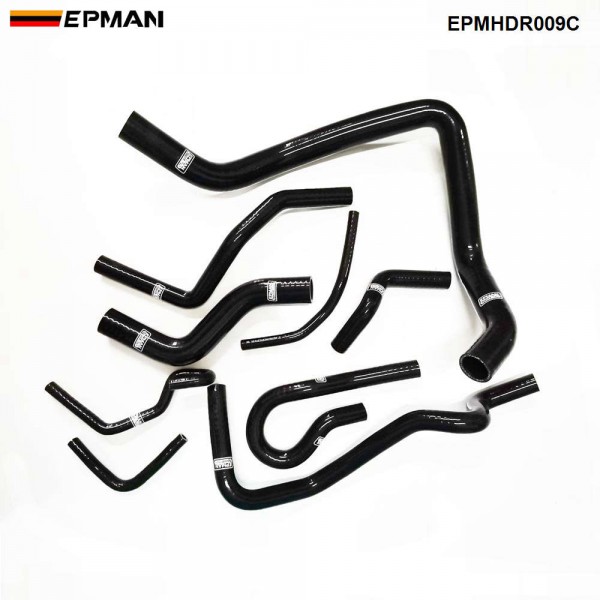 EPMAN - Silicone Intercooler Turbo Radiator Hose Kit High Temp Piping For Honda CIVIC EG EK 92-00 (9 pcs) EPMHDR009C
