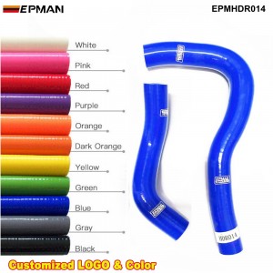 EPMAN Silicone Radiator hose kit 2pcs For Honda Civic EP3 K20A Type-R 01-06 EPMHDR014