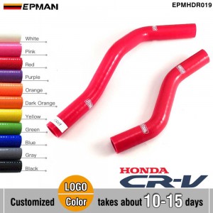 EPMAN Silicone Radiator Hose Kit 2pcs For Honda CRV 2.0L 07+ EPMHDR019 (Pre-Order ONLY)