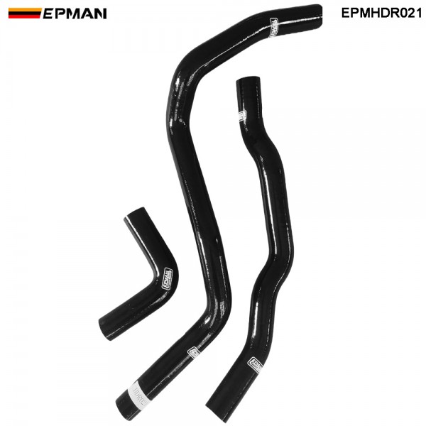 EPMAN Silicone Radiator hose kit 3pcs For Honda FIT Jazz L13 L15 GD1 GD5  EPMHDR021