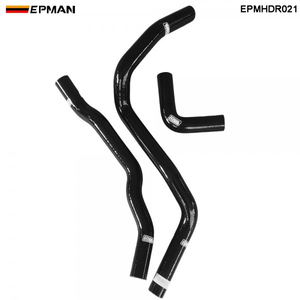 EPMAN Silicone Radiator hose kit 3pcs For Honda FIT Jazz L13 L15 GD1 GD5  EPMHDR021