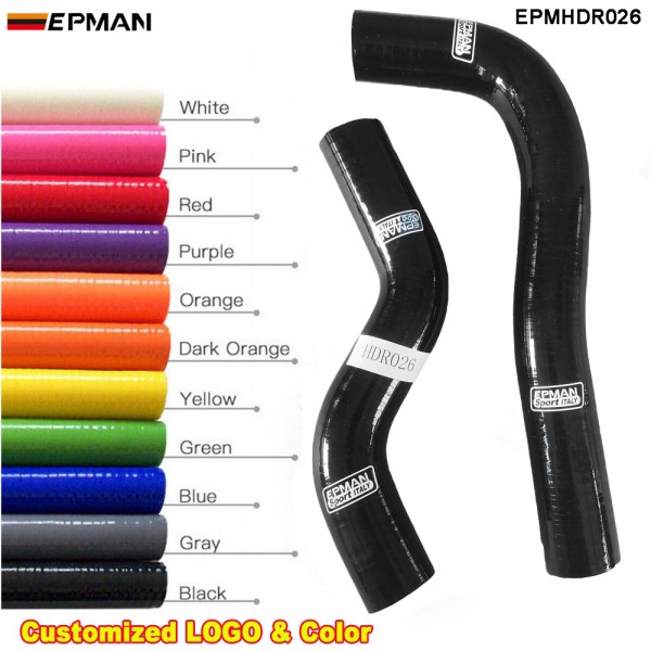 EPMAN Silicone Radiator hose kit 9pcs For Honda FIT 2014 1.5L(2pcs) EPMHDR026 EPMAN Silicone Radiator hose kit 9pcs For Honda FIT 2014 1.5L(2pcs) EPMHDR026