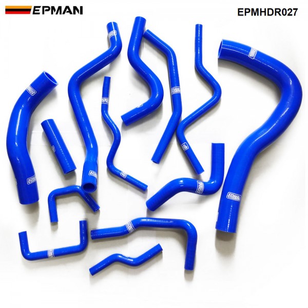 EPMAN Racing Silicone turbo intercooler Radiator hose kit For Honda civic EP3 type R K20A2 (13pcs) EPMHDR027