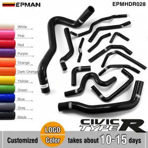EPMAN Heavyset 14 Piece Silicone Radiator hose kit For Honda Civic Fn2 Type R 2006-2010 EPMHDR028 (Pre-Order ONLY)