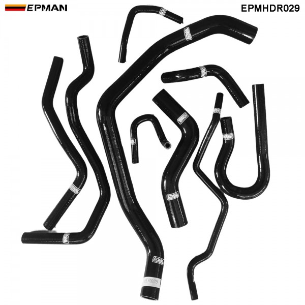 EPMAN Heavyset 9 piece Radiator Hose kit for K6 Honda civic EPMHDR029 EPMAN Heavyset 9 piece Radiator Hose kit for K6 Honda civic EPMHDR029