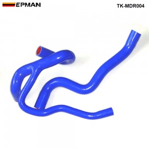 TANSKY-Silicone Radiator hose kit 2 pcs For Mazda 3 Mazdaspeed MZR 2.0L/2.3L 03+ TK-MDR004