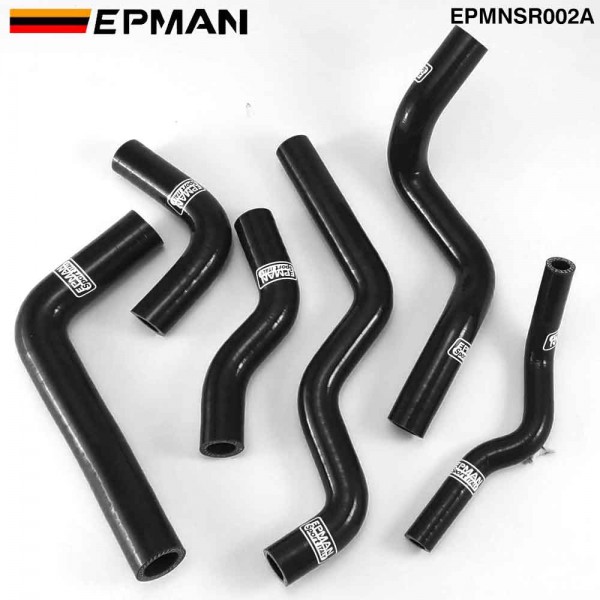 TANSKY Turbo Heater And Radiator Hose Kit 10PCS For Nissan Silvia S13 S14 S15 180SX 200SX SR20DET  EPMNSR002A (Pre-Order ONLY)