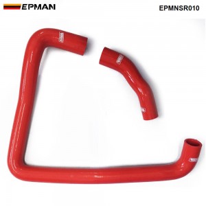 EPMAN -Racing Silicone turbo intercooler Radiator hose kit For Nissan Fairlady Z32 300ZX VG30DET (2pcs) EPMNSR010