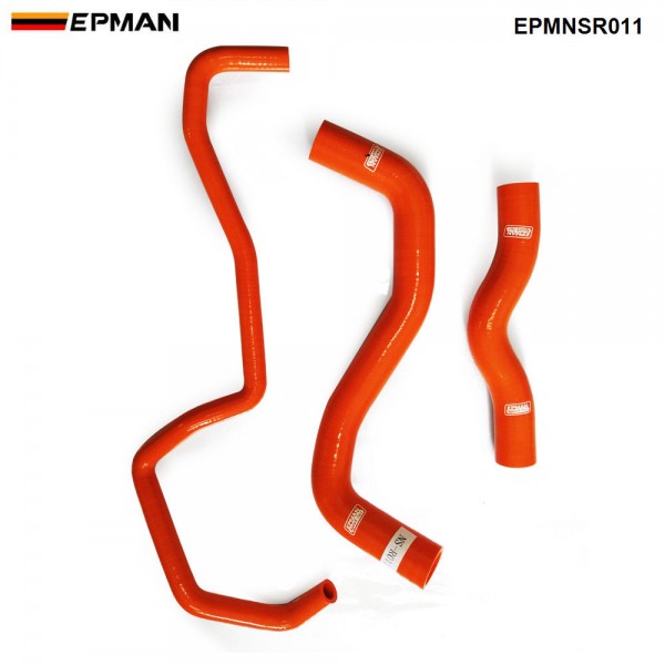 EPMAN Silicone Intercooler Turbo Radiator Hose Kit For Nissan Fairlady 350Z Z33 VQ35 03-06 (3pcs) EPMNSR011