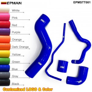 EPMAN - Silicone Intercooler Turbo Boost Hose Kit For Seat 1.8T 150 / A3 150ps (5pcs) EPMSTT001