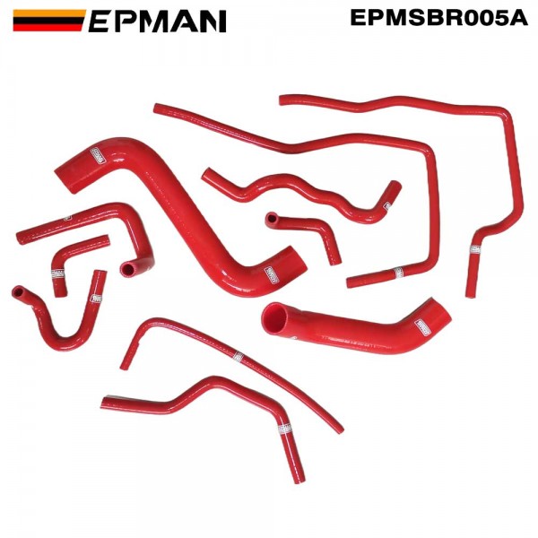 EPMAN 11PCS Silicone Radiator Heater hose kit For Subaru Impreza WRX STi GDB EJ20 00-07 EPMSBR005A (Pre-Order ONLY) EPMAN 11PCS Silicone Radiator Heater hose kit For Subaru Impreza WRX STi GDB EJ20 00-07 EPMSBR005A (Pre-Order ONLY)
